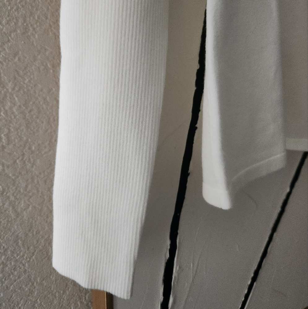 L'AGENCE Erica Pullover Sweater in Ivory Size M - Picture 7 of 10